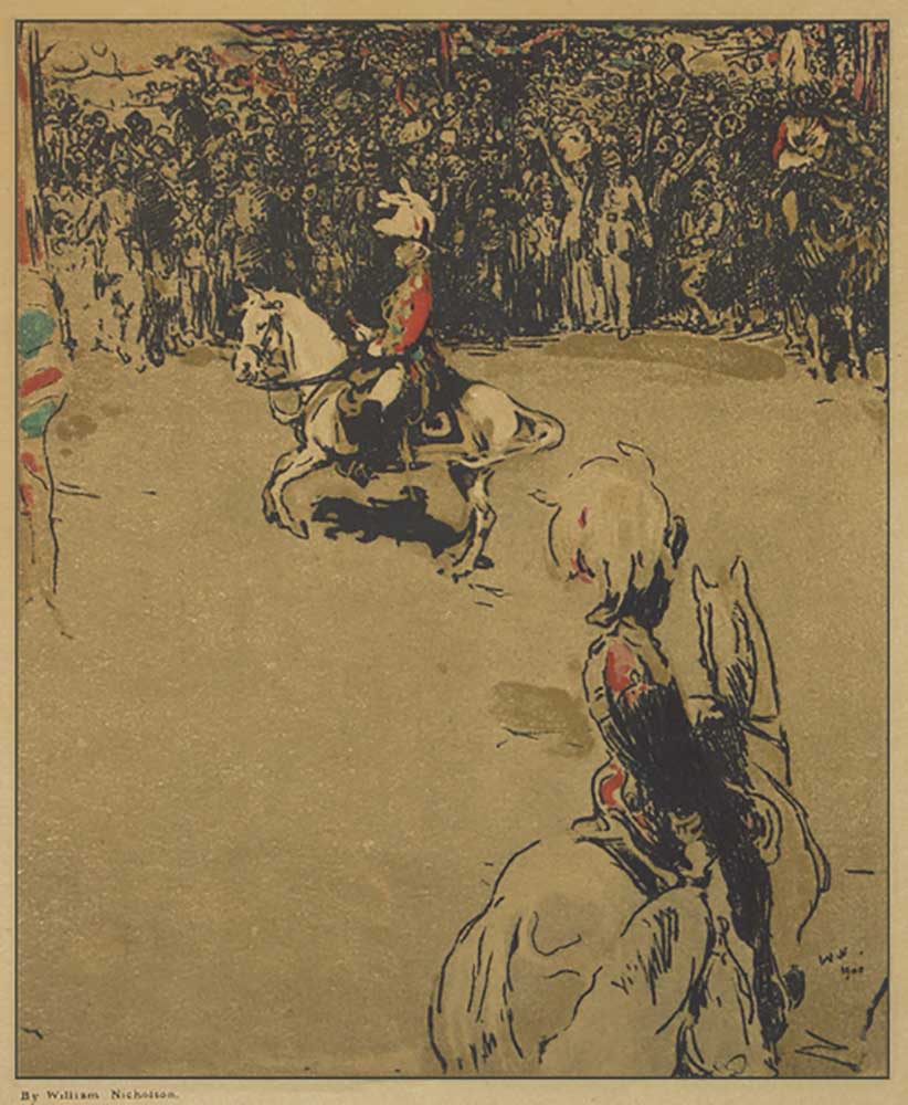 Lord Roberts on Horseback, 1900 à William Nicholson