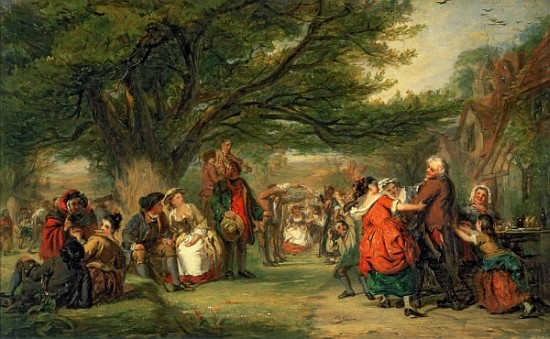 Village Merrymaking à William Powell Frith