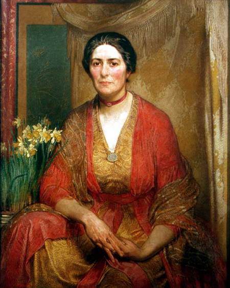 Portrait of the Artist's Wife à William Shackleton