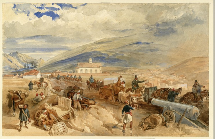 Balaclava, 1854 à William Simpson