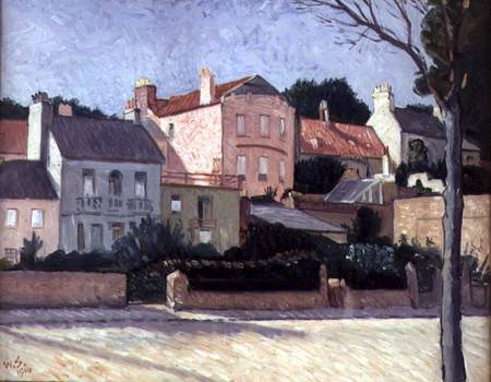 Houses in Hampstead à William Strang
