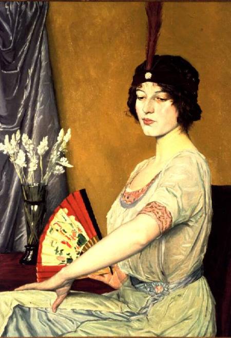 The Japanese Fan à William Strang