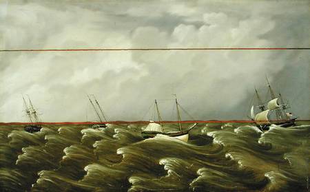 The Great Gale of 1846, Fireboard à William Thompson Bartoll