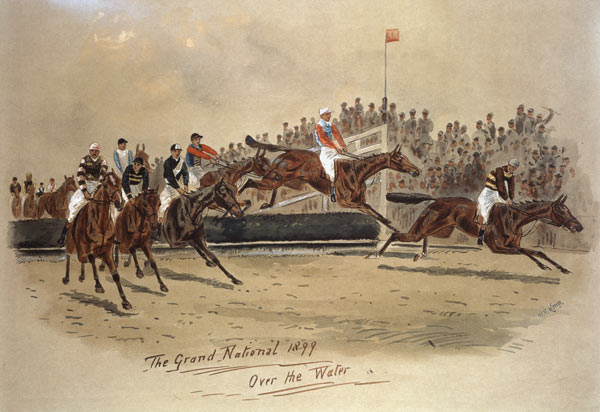 The Grand National, Over the Water à William Verner Longe