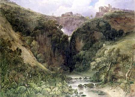 The Falls of Tivoli à William Wyld