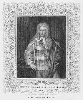 Portrait of Henry St. John Viscount Bolingbroke
