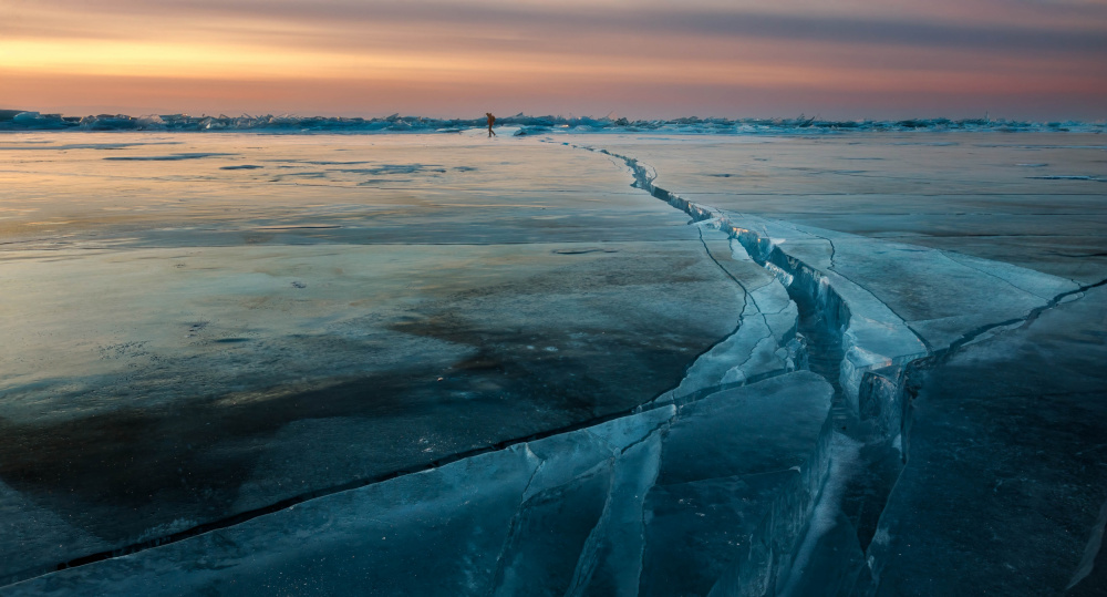 The crack in the ice à Wim Denijs