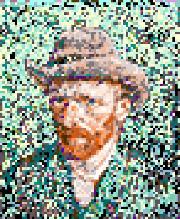 Vincent van Gogh Self-portrait 5 à Wim Heesakkers