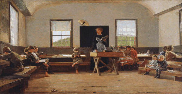 The Country School à Winslow Homer