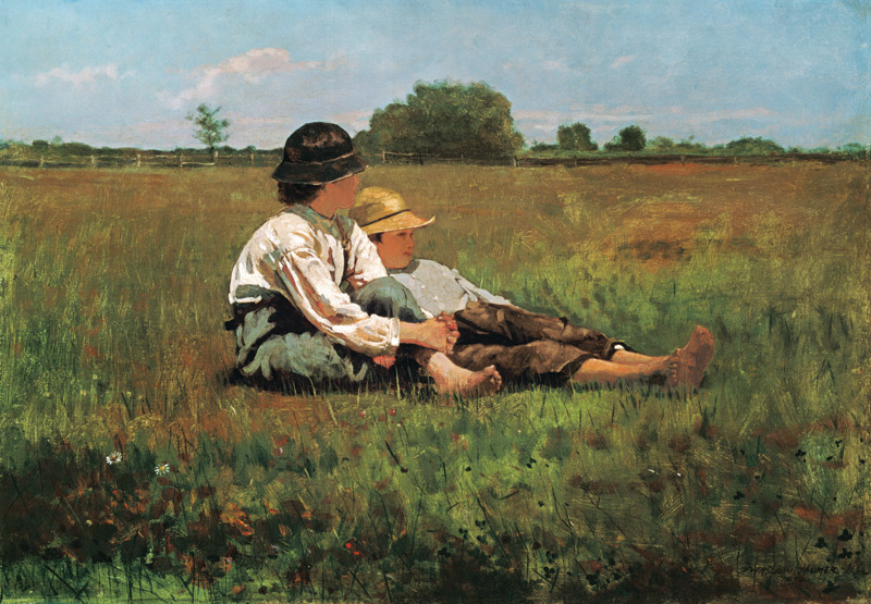 Boys in a Pasture à Winslow Homer