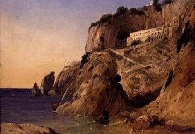 A Monastery on the Amalfi Coastline