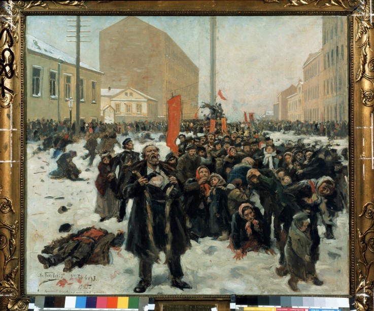 Bloody Sunday (22 January 1905) à Wladimir Jegorowitsch Makowski