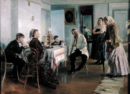 Hiring of a Maid à Wladimir Jegorowitsch Makowski