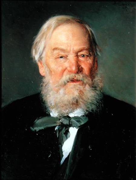 Portrait of Alexi Ivanovitch Strelkovsky (1819-1904) à Wladimir Jegorowitsch Makowski