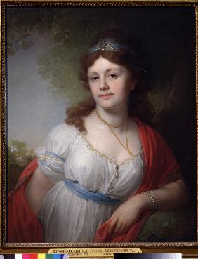 Portrait of Elisabeth Temkina (Daughter of Empress Catherine II and Prince Grigory Potemkin)