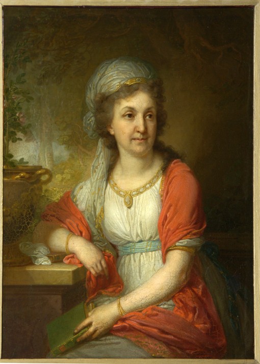 Portrait of Countess Yekaterina Alexeyevna Musina-Pushkina à Wladimir Lukitsch Borowikowski