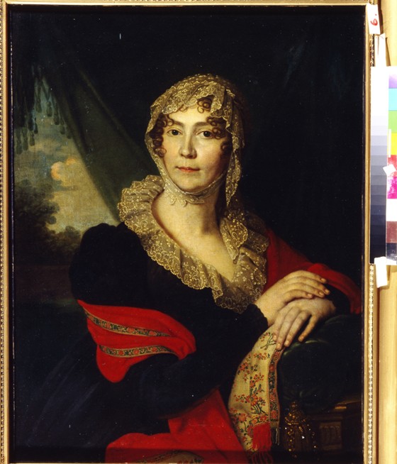 Portrait of Princess Natalia Alexandrovna von Buxhoeveden (1758-1808), née Alexeyeva à Wladimir Lukitsch Borowikowski