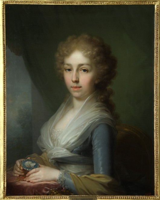 Portrait of Grand Duchess Elizabeth Alexeievna (1779-1826) à Wladimir Lukitsch Borowikowski
