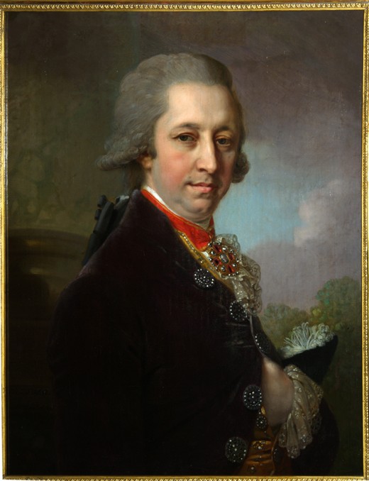 Portrait of Ivan Mikhailovich Yakovlev à Wladimir Lukitsch Borowikowski