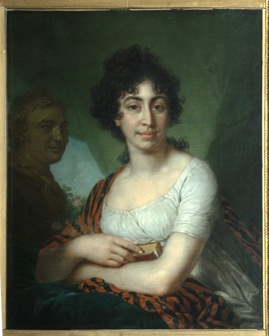 Portrait of Varvara Monycharova (Arapetova?) à Wladimir Lukitsch Borowikowski