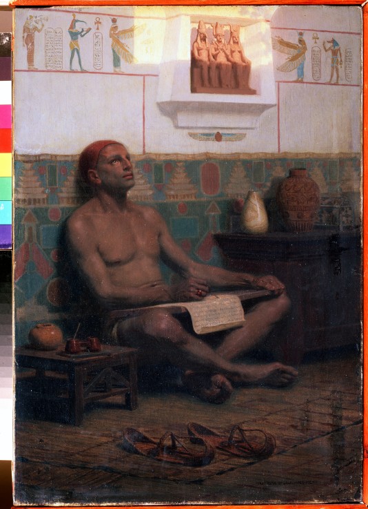 The Royal Scribe Rahotep à Wladyslaw Bakalowicz