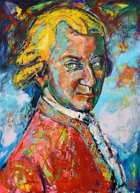 Wolfgang Amadeus Mozart à Jürgen Wölk