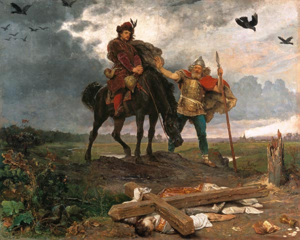 Casimir I  de Pologne (le Erneuerer) avec le retour vers la Pologne, à Wojciech Gerson