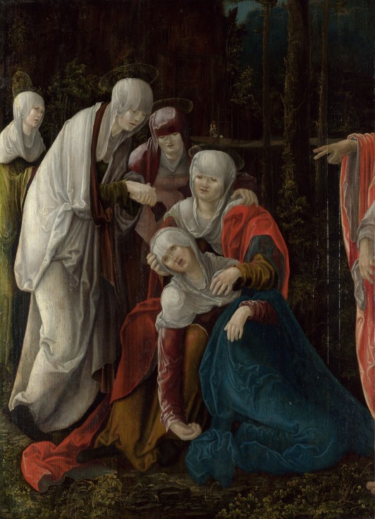 Christ taking leave of his Mother à Wolf Huber