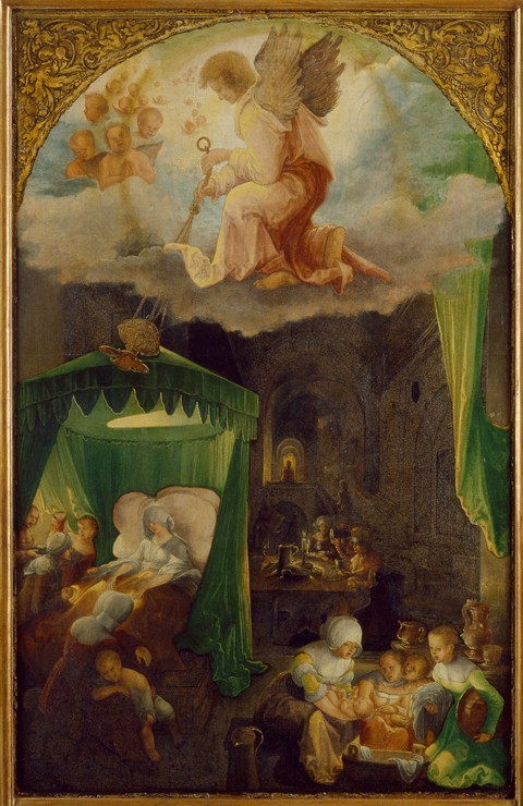 The Nativity of the Virgin à Wolf Huber