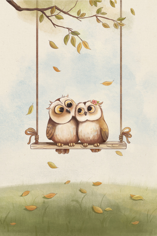 Owls in love à Xuan Thai