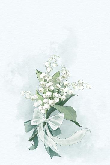 White bell flowers