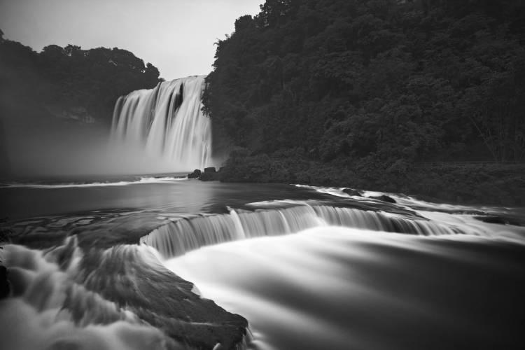 Huangguoshu Waterfalls à Yan Zhang