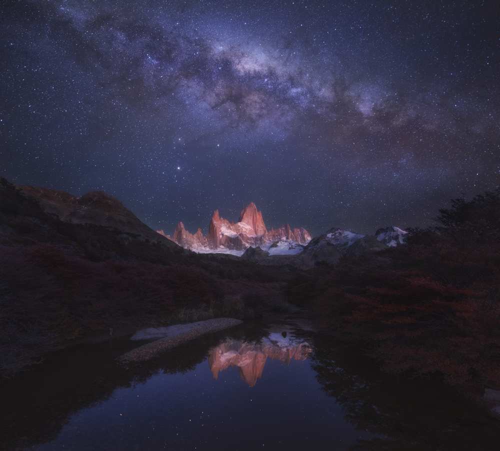 Patagonia Autumn Night à Yan Zhang