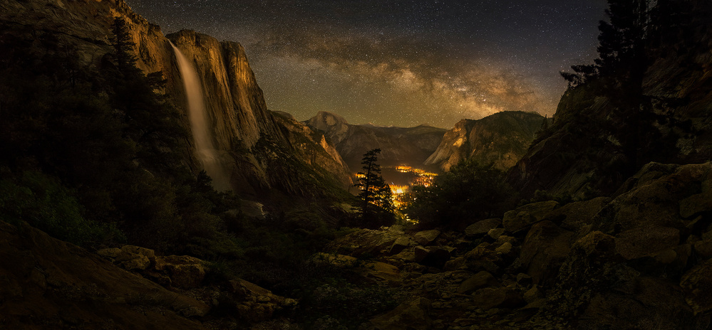Yosemite Falls à Yan Zhang