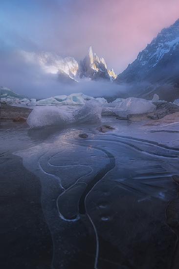 Cerro Torre in Mist