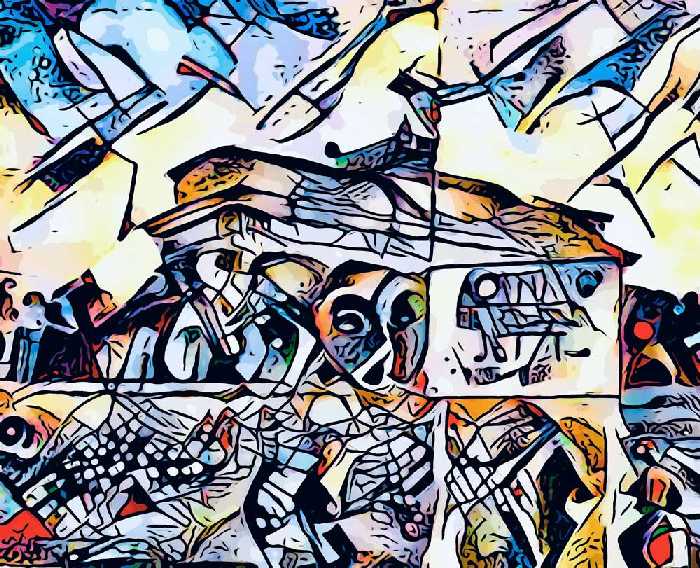 Kandinsky meets Berlin 2 à zamart
