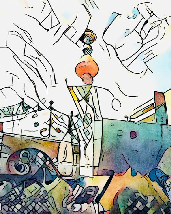 Kandinsky trifft Hundertwasser, Wien, Motiv 3 à zamart