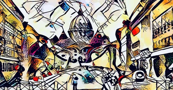Kandinsky meets Rome 5 à zamart