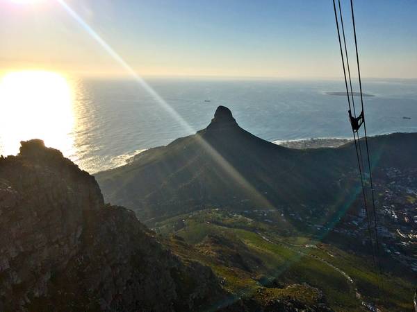 Blick vom Tafelberg à zamart