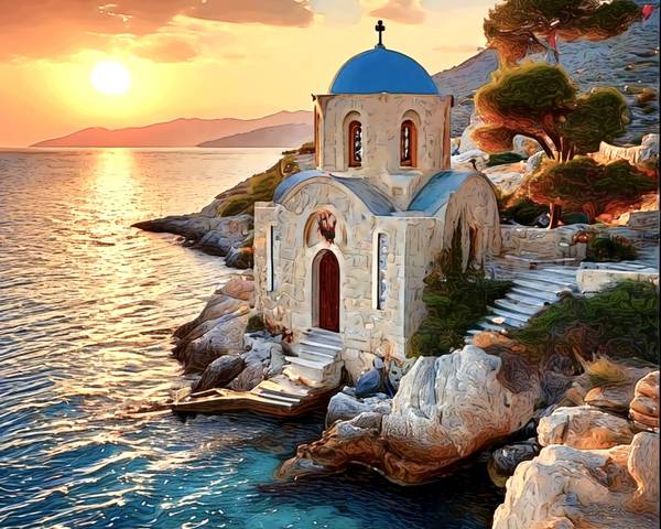 Griechische Inseln, Motiv 1 à zamart