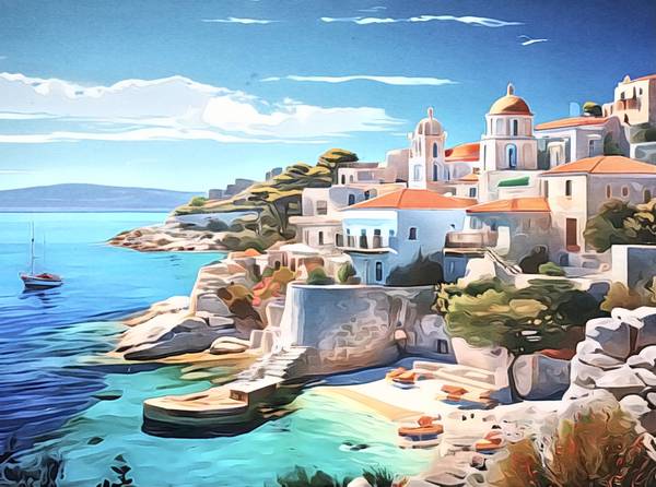 Griechische Inseln, Motiv 4 à zamart