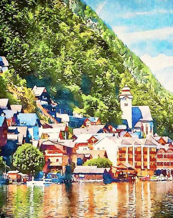 Hallstatt, Salzkammergut à zamart