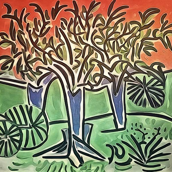 Herbstlandschaft-Matisse inspired à zamart