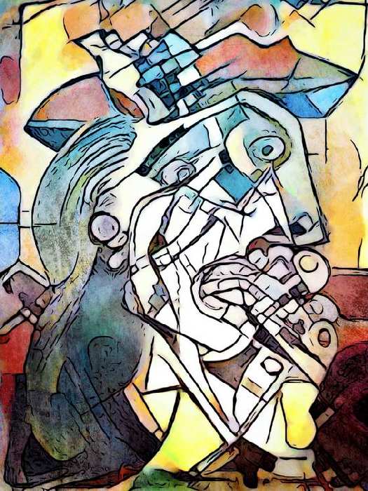 Hommage an Picasso (7) à zamart