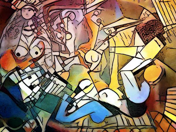 Hommage an Picasso (8) à zamart