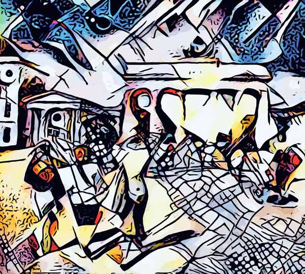 Kandinsky meets Berlin 5 à zamart