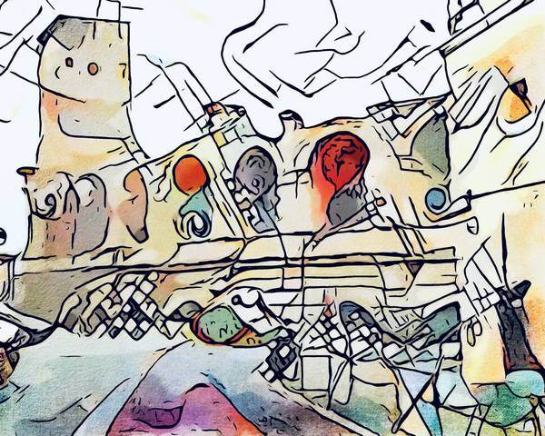 Kandinsky trifft Arles, Motiv 2 à zamart
