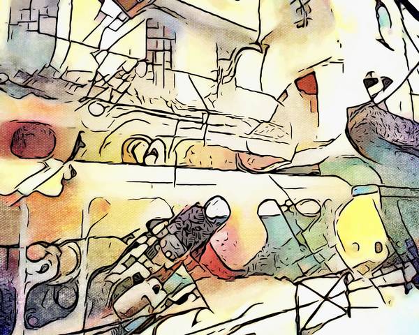 Kandinsky trifft Arles, Motiv 3 à zamart