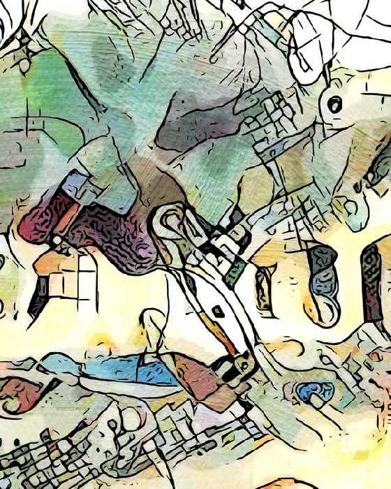 Kandinsky trifft Arles, Motiv 5 à zamart