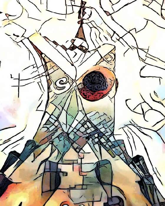 Kandinsky trifft Barcelona, Motiv 10 à zamart